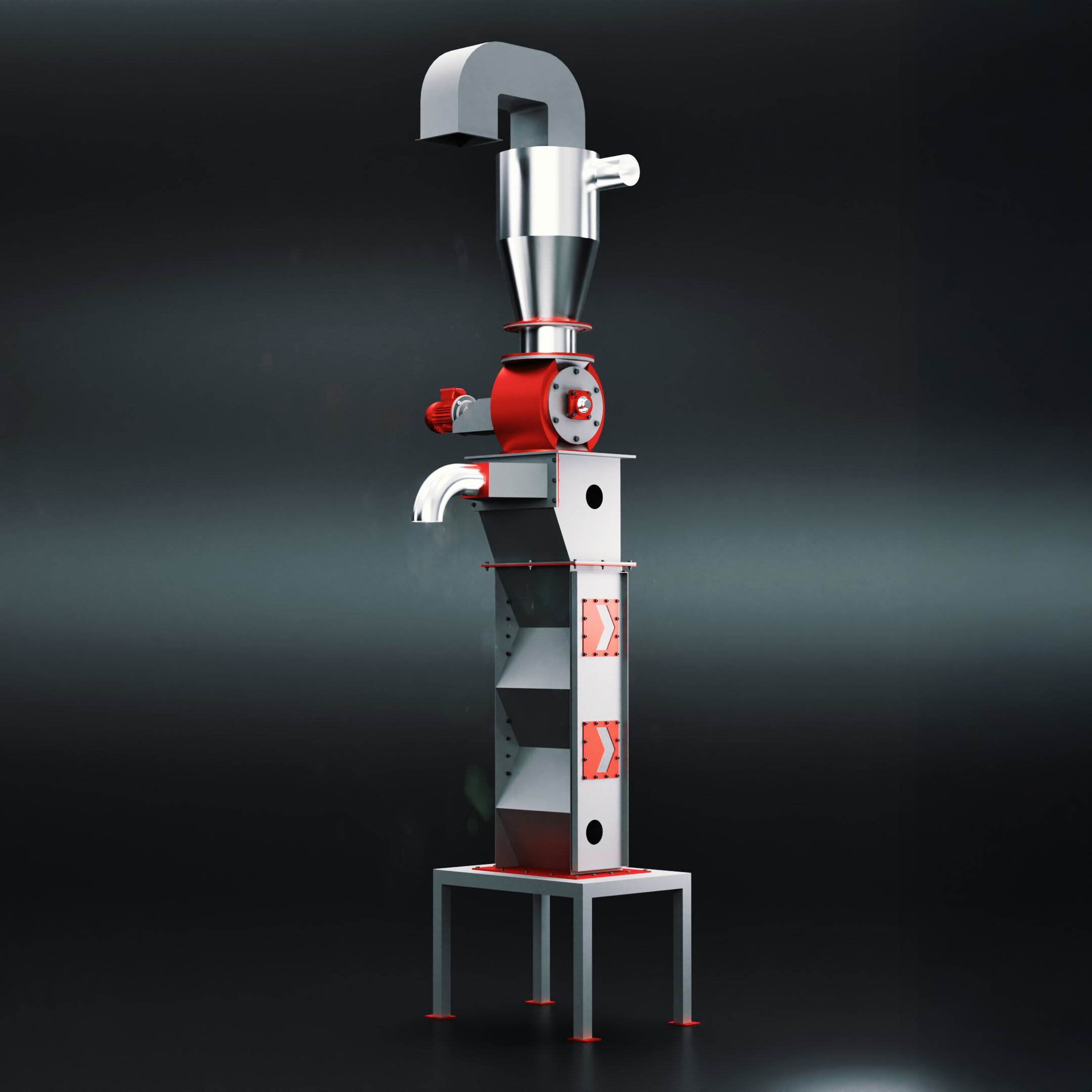 Separador de Finos - Vista 3