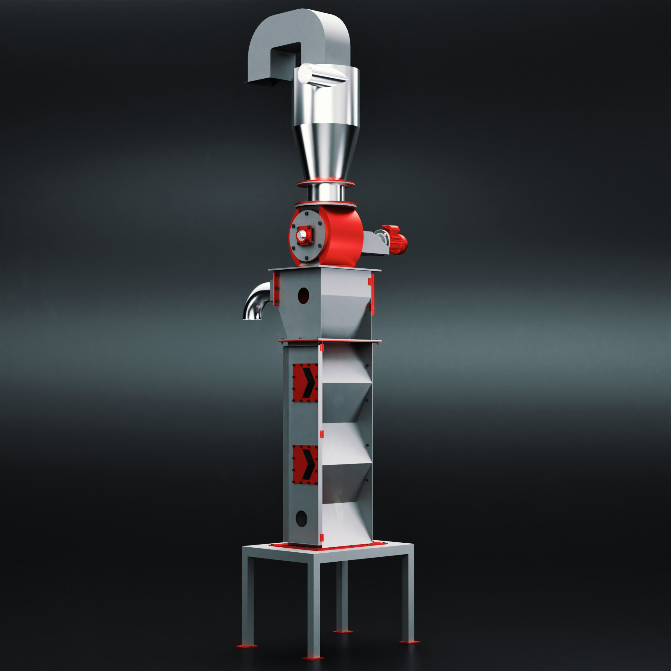 Separador de Finos - Vista 4