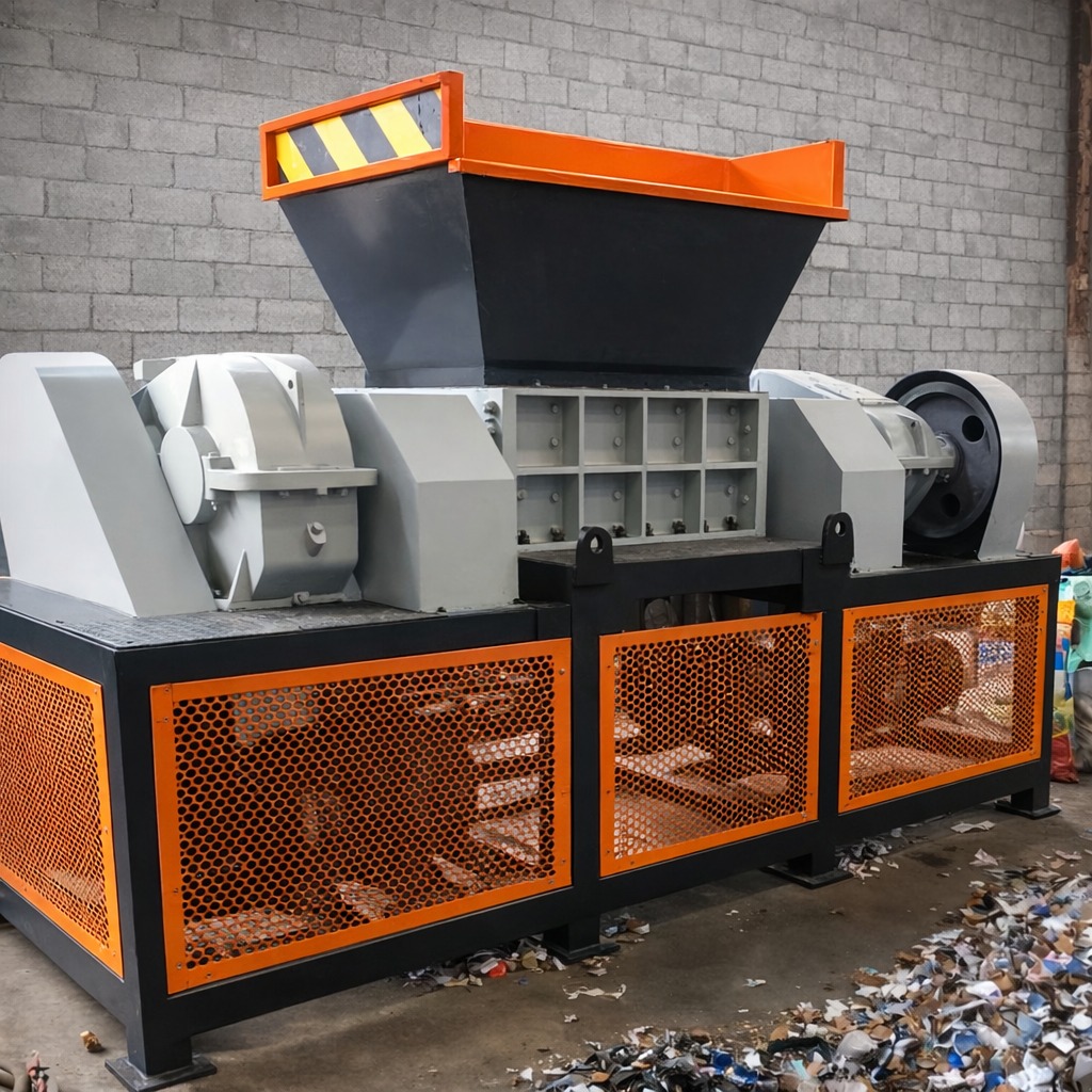 Triturador Eixo Duplo - MaqMaker Industrial